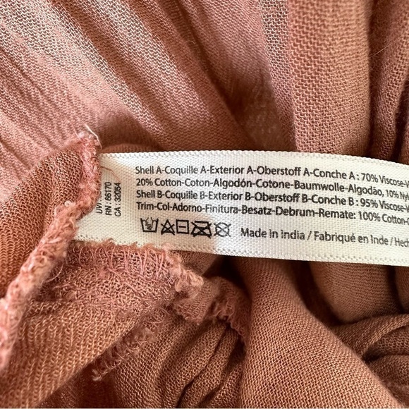 FREE PEOPLE-“One Free People” Adella Slip Mini Dress in Pink Rose (Size:Medium) - Picture 9 of 10